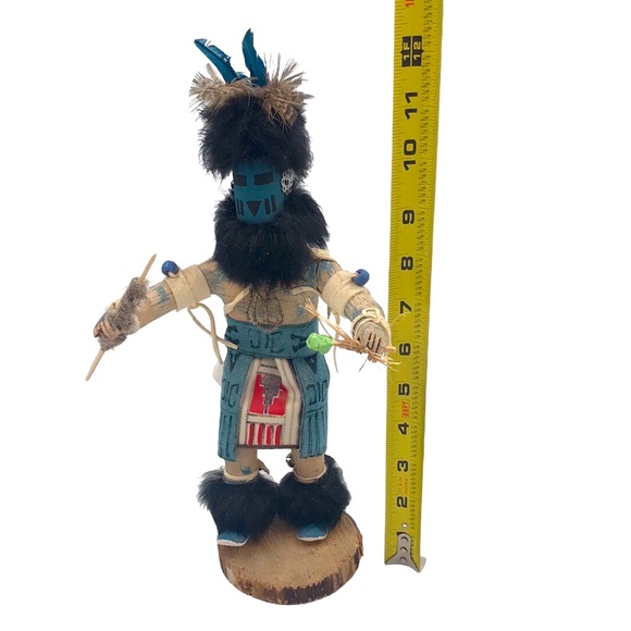 Handmade Native American Kachina Doll “Pot Carrier” Doll Decor - Picture 11 of 11